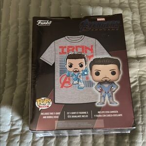 Funko Marvel Avengers Endgame Iron Man T-Shirt